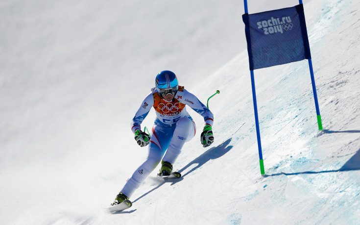 Никол Хосп най-бърза на тренировката в спускането