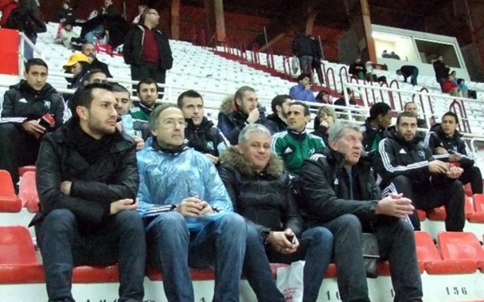 СНИМКИ: Лудогорец се учи от футболните професори Меси, Иниеста и компания