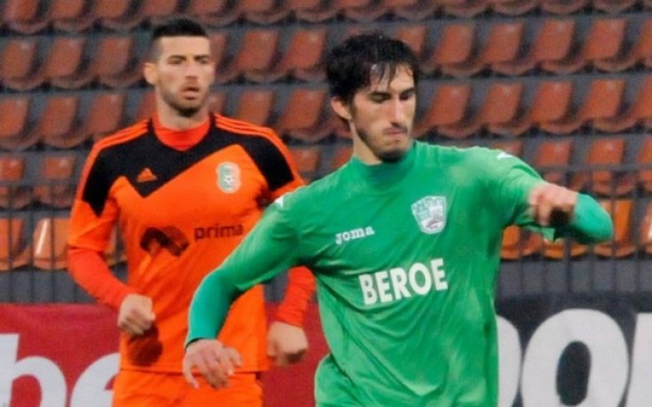 Футболист на Берое с повиквателна за националния отбор на Македония