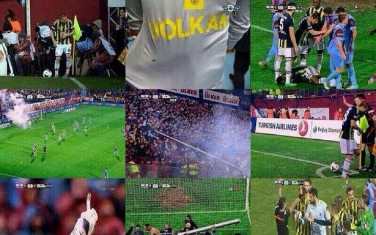 ВИДЕО: Пак екшън в Турция, целиха Фенербахче с факли и камъни