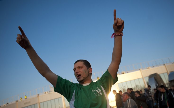 СНИМКИ: Феновете в приповдигнато настроение преди Лудогорец - Валенсия