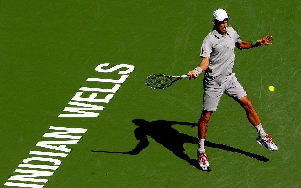 Джокович на полуфинал на Индиън Уелс