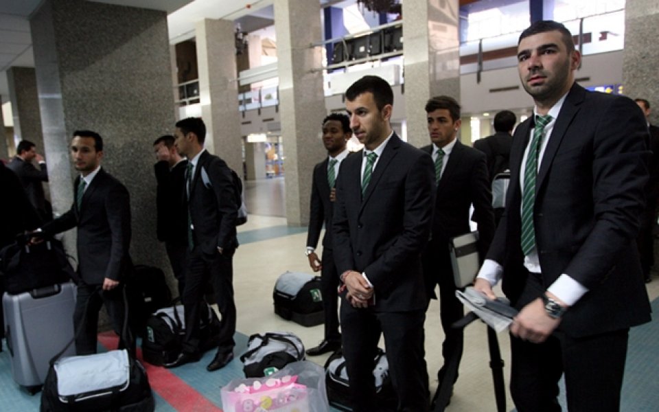 Лудогорец пристигна в Испания с 18 играчи