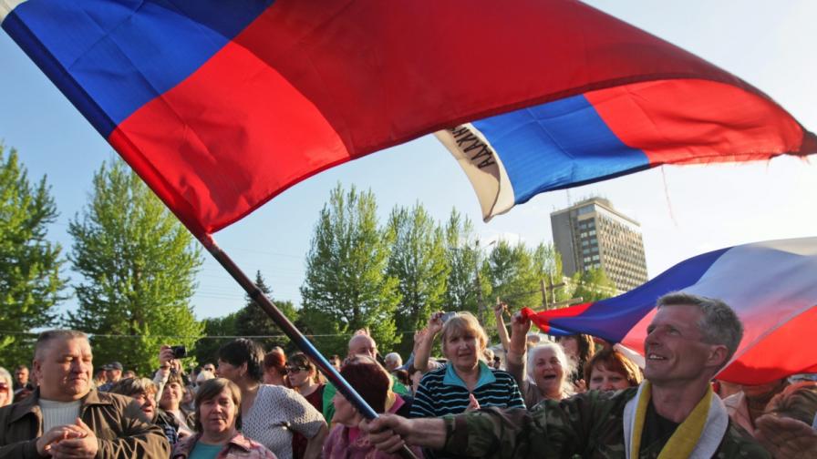 И в Луганск обявиха създаването на „народна република“