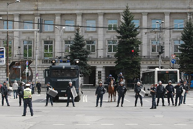 Преди Вечното дерби шествие на феновете на Левски1