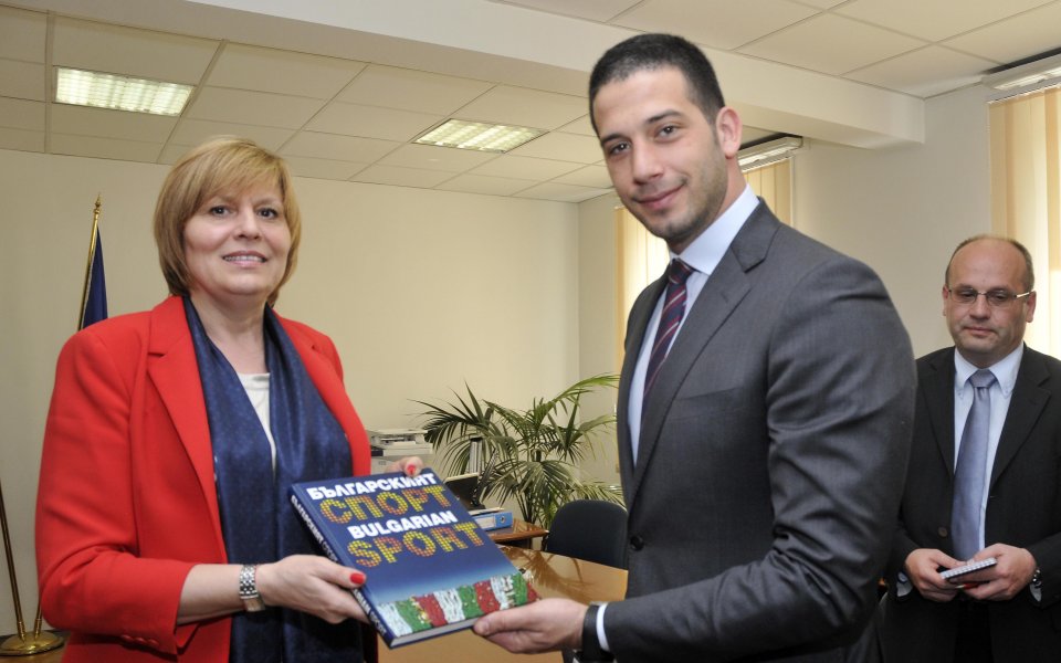 Министър Георгиева прие сръбския спортен министър