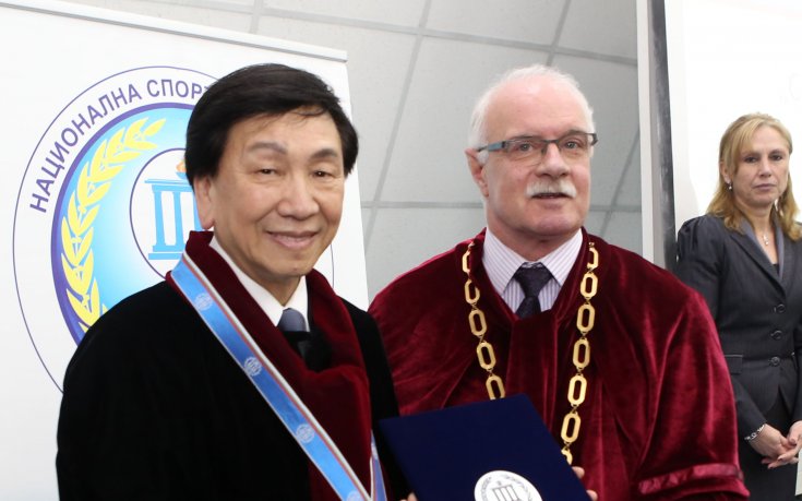 Д-р Чинг-Куо Ву е новият доктор хонорис кауза на НСА