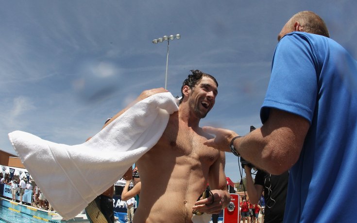 Фелпс повали конкуренцията в първото си плуване