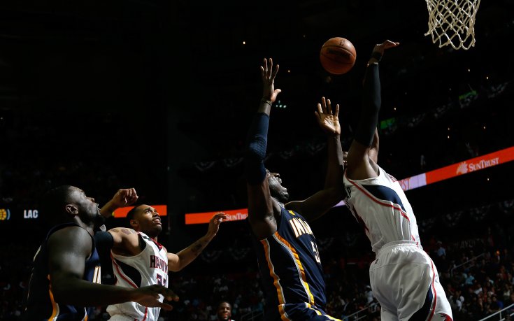 Атланта с нова победа над  шампиона в Източната  конференция Индиана