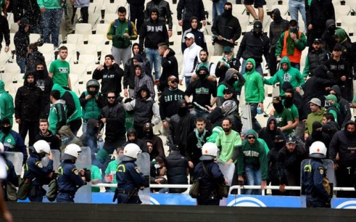 Жестоки санкции за Панатинайкос след инцидентите в дербито