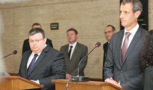 Главният прокурор Сотир Цацаров се срещна с директора на "Европол" Робърт Уейнрайт