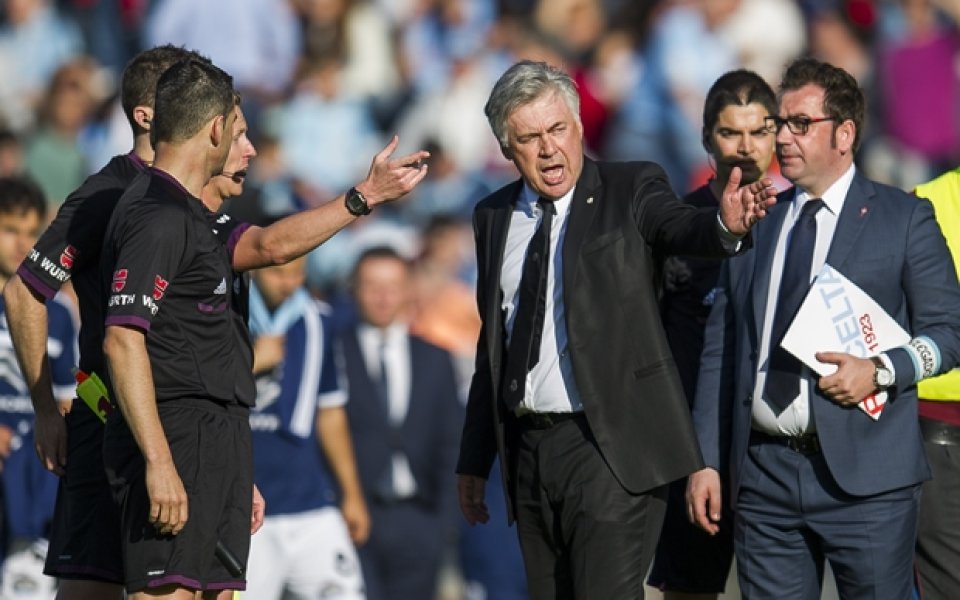 Разочарованият Анчелоти: Присъдите - след 24-и май