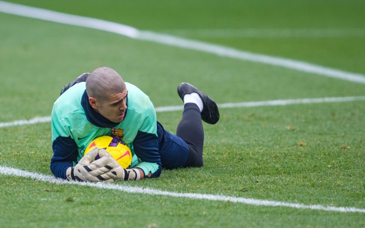 Валдес се сбогува с Барселона