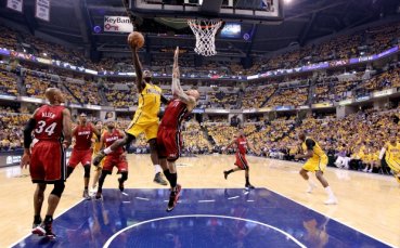 Индиана съкруши Маями в първия финал на Изток в НБА