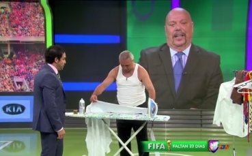 Христо Стоичков вилнее по джапанки и глади ризи в ефир