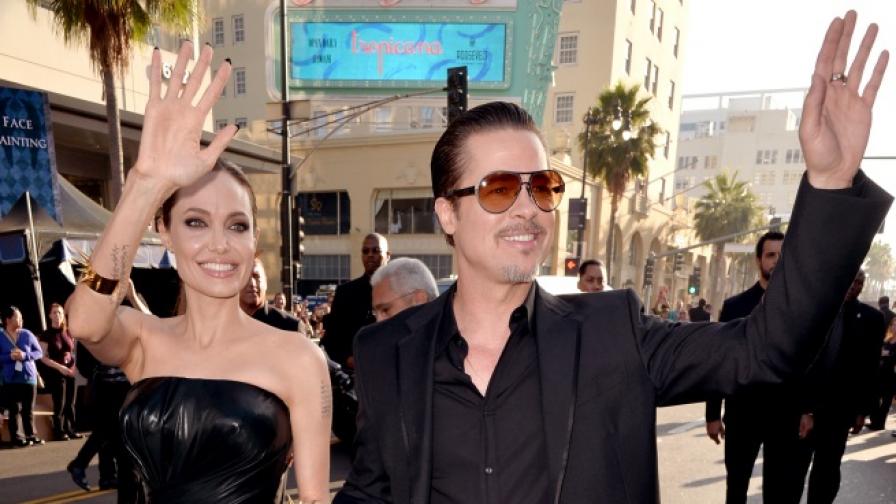 Джоли няма да разгласява подробности за развода