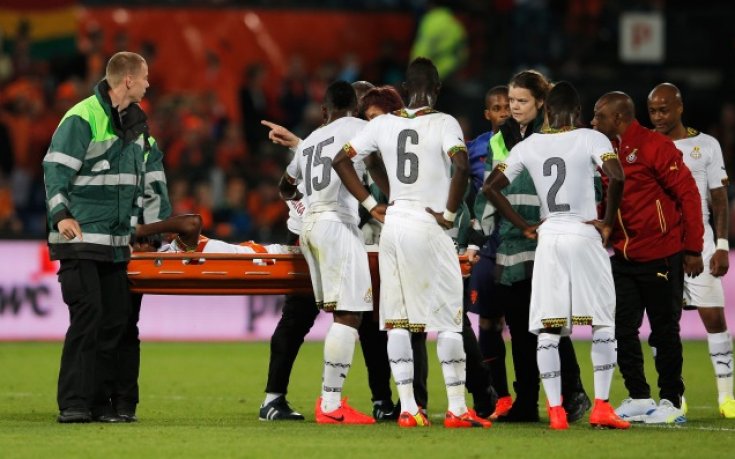 И Гана загуби играч заради контузия за Световното