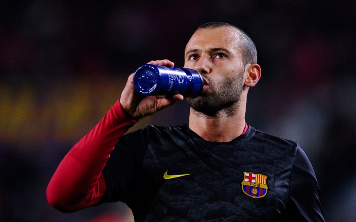 В Барса обсъждат бъдещето на Хавиер Масчерано