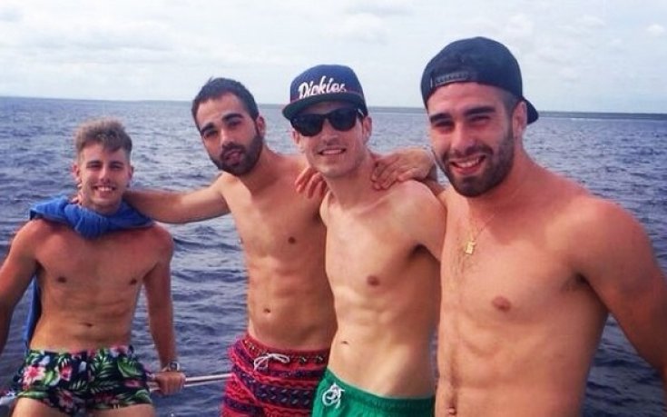 Даниел Карвахал на ваканция в Доминиканската република