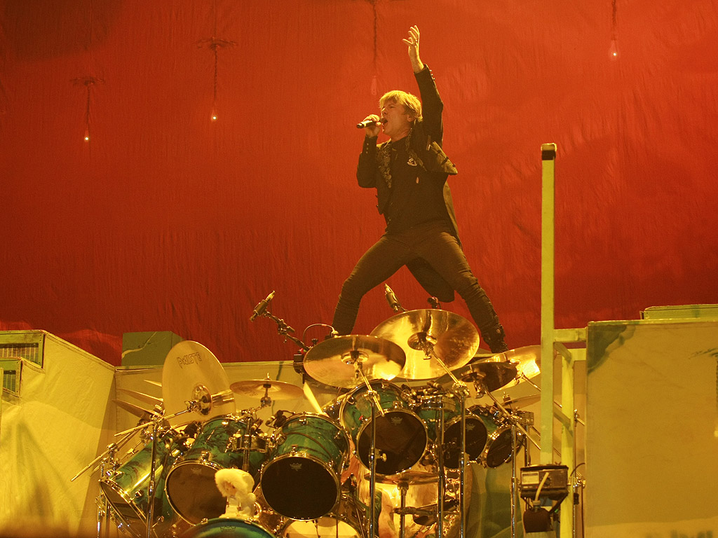 Iron Maiden в София, една от спирките, отбелязващи финала на супер успешното Maiden England World Tour