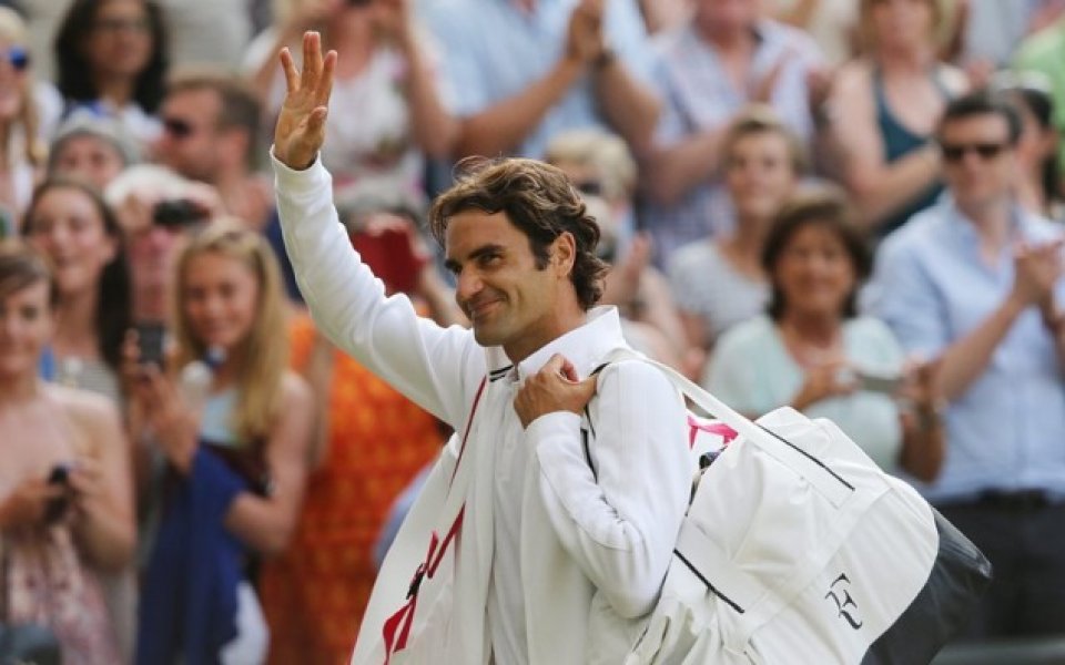 Федерер стигна девети финал на Уимбълдън в кариерата си