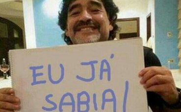 На Кайзера не му се вярва, Марадона очаквал разгрома на Германия