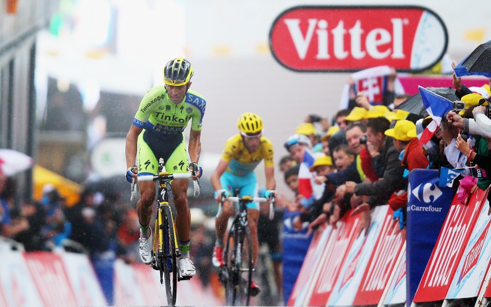 Алберто Контадор също приключи с Тур дьо Франс