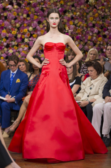 Колекция висша мода на "Кристиан Диор" ("Christian Dior") за сезон есен/зима 2012-2013, Париж, 2 юли 2012 г.