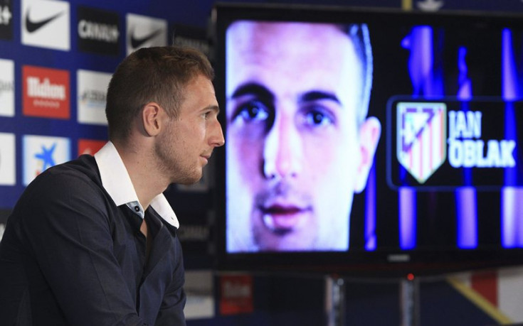 Атлетико Мадрид представи официално Ян Облак