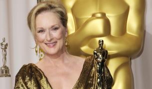 Стрийп се учи да свири на китара за новата си роля