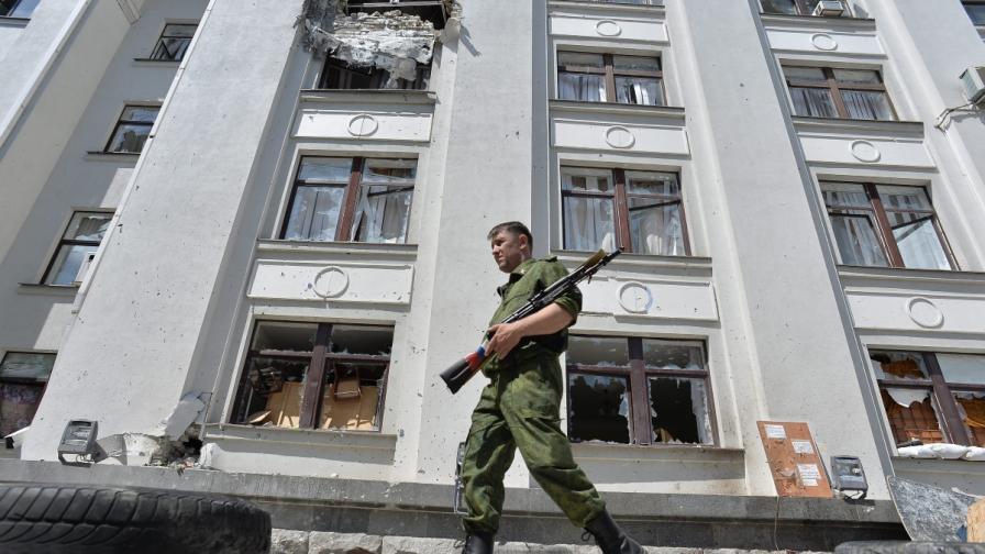 Луганск бил в състояние на хуманитарна катастрофа