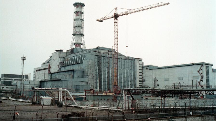 Горски пожар избухна около АЕЦ "Чернобил" (видео)