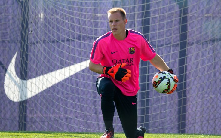 Тер Стеген се контузи на тренировка на Барса