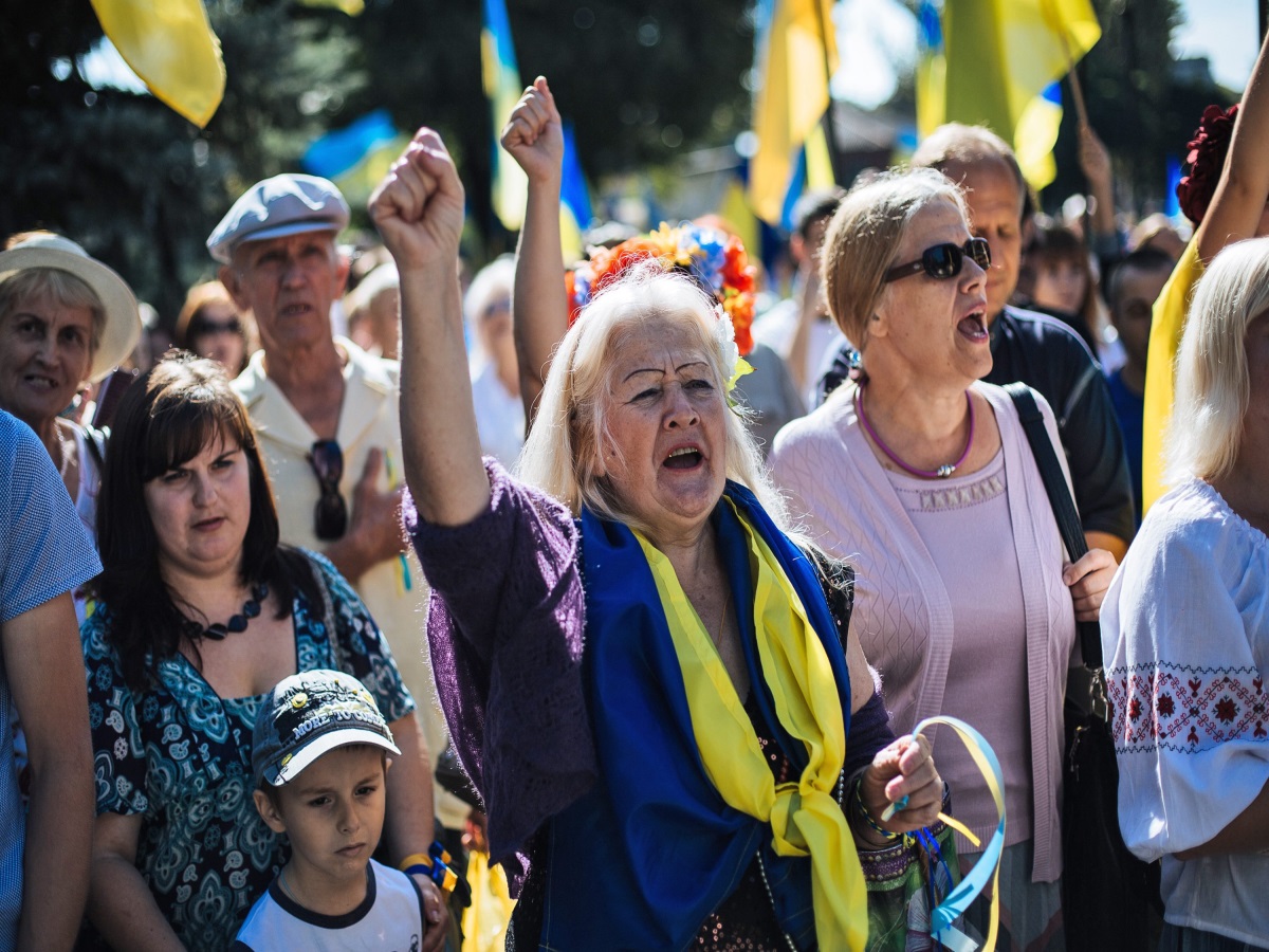Украйна отбеляза 23 години от своята независимост с военен парад