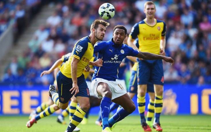 Арсенал пак мъждука навън, Лестър взе точка