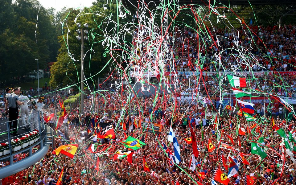 Гран При на Италия завърши по подобаващ начин!/ Снимка: Gulliver/Getty Images