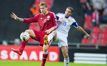 Дания започна трудно евроквалификациите срещи Армения