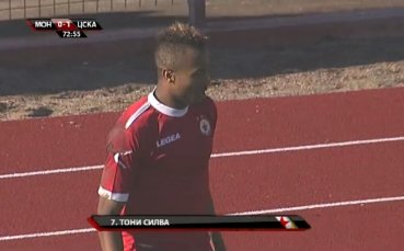 ВИДЕО: Тони Силва пак герой за ЦСКА, вкара на Монтана