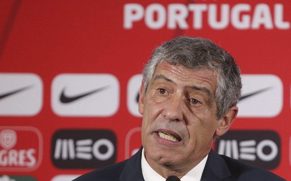 ФИФА не позволи на Сантош да води Португалия в квалификациите