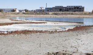 Аралско море е пресъхнало почти напълно