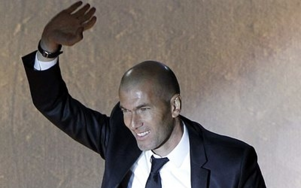 Зидан остава начело на втория отбор на Реал