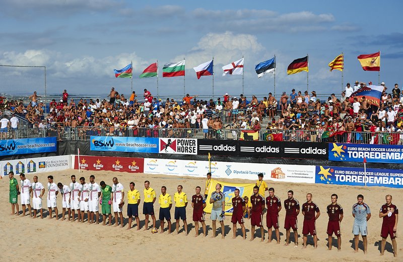 Европейската лига по плажен футбол1