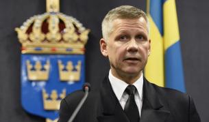 Главнокомандващият военноморските сили на Швеция Йонас Уилкстрьом