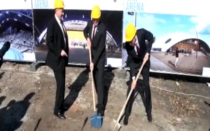 Сергей Бубка даде старт на големия проект „Арена Бургас”
