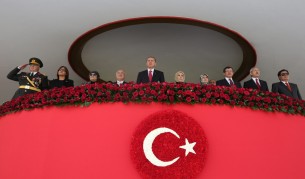 Турският президент откри новия дворец