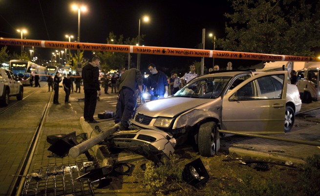 Автомобил се вряза в пешеходци в Йерусалим, 10 ранени