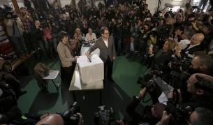 Артур Мас гласува