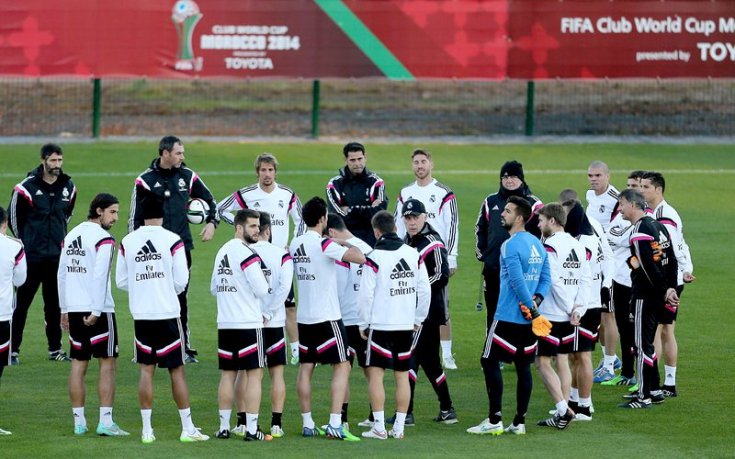 1000 наблюдаваха Реал на тренировка в Рабат