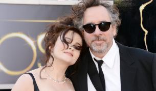 Хелена Бонам Картър и Тим Бъртън