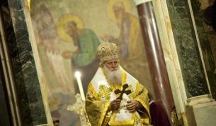 Патриарх Неофит на днешната литургия